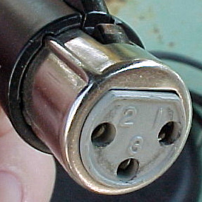 A3F XLR connector