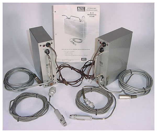 The Altec-Lansing M-30 Microphone System