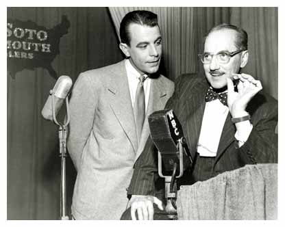 George Feniman and Groucho Marx