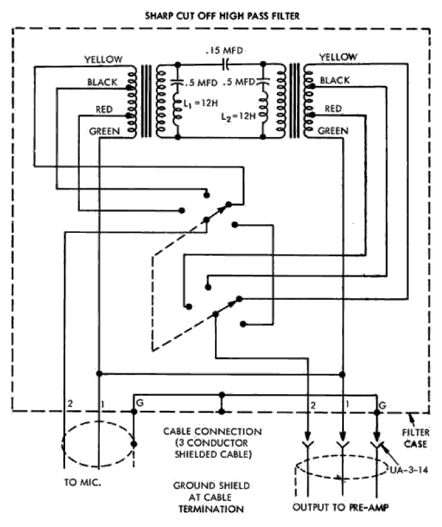 Model 513 Filter wiring diagram