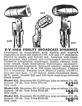 E-V 650 advertisement