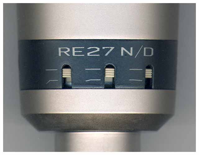 Electro-Voice RE27N/D roll-off switches