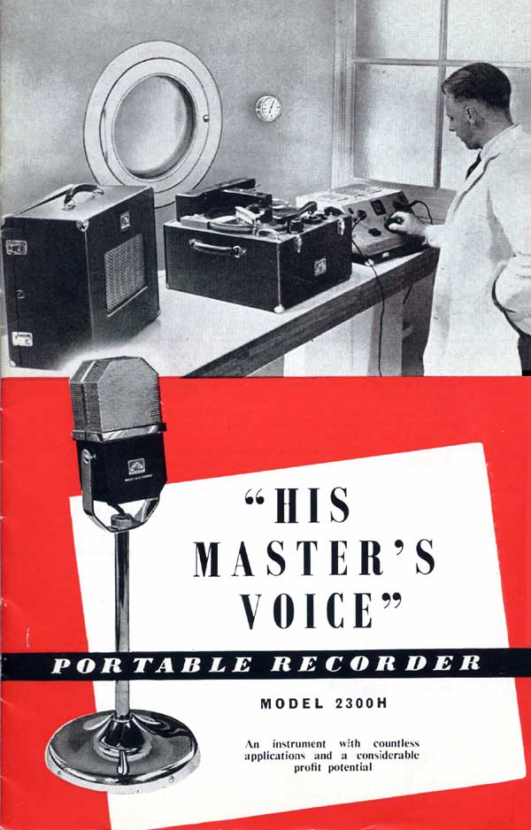 His Master's Voice Book
