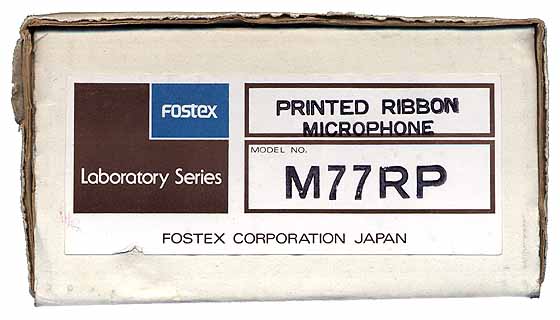 The Fostex M77RP