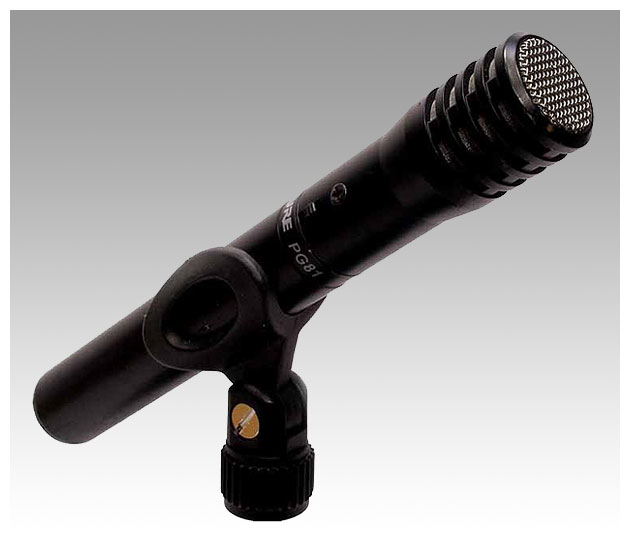 The Shure PG81