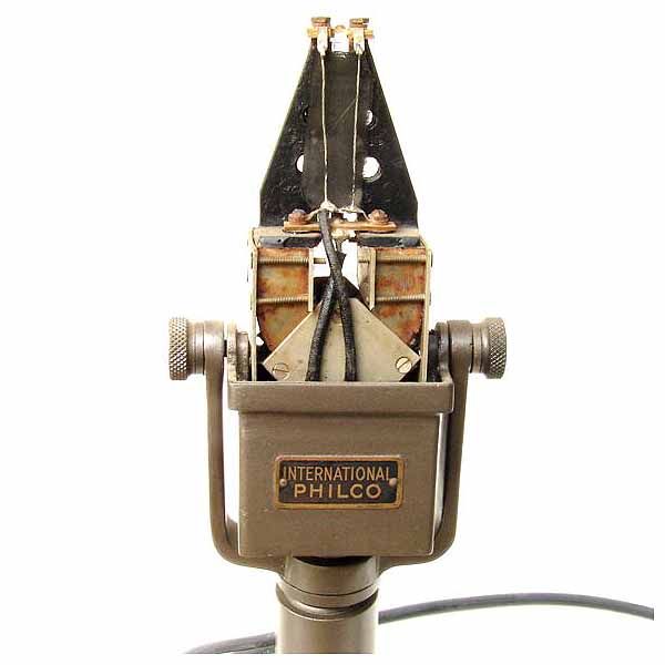 The International Philco ribbon microphone