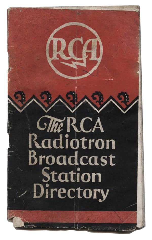 1929 Radiotron cover