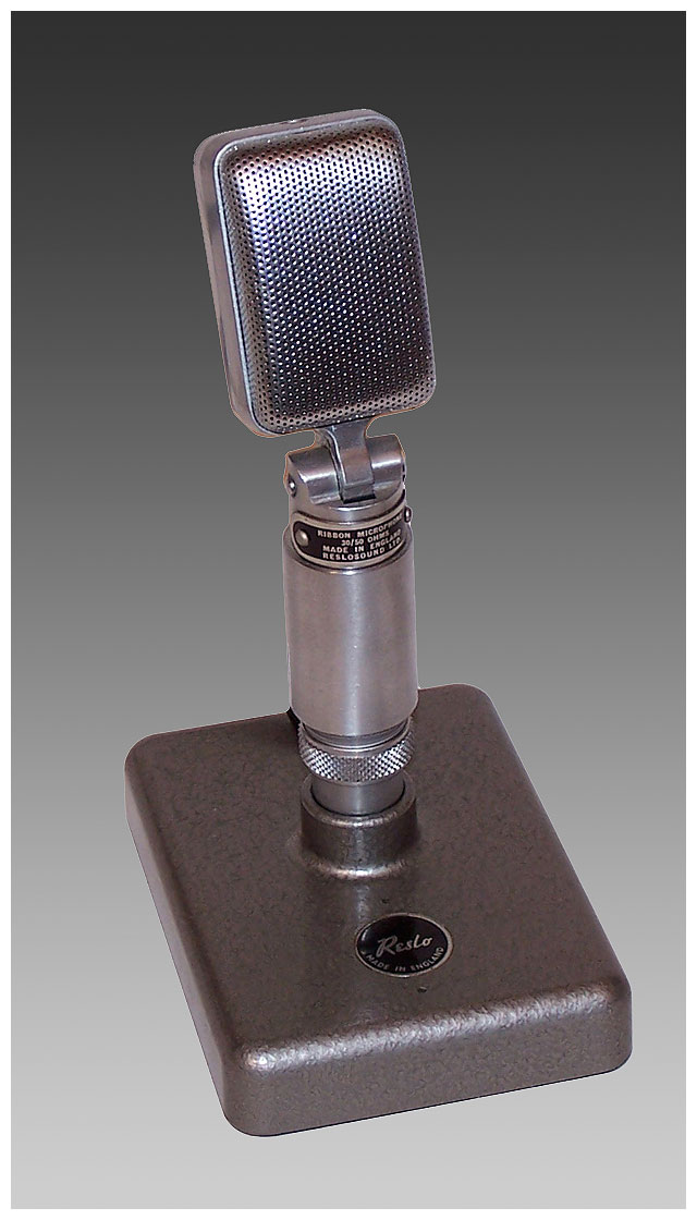 The Reslo ribbon microphone