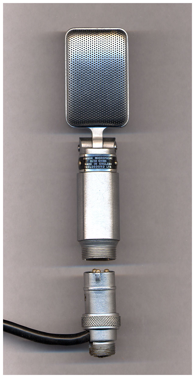 The Reslo ribbon microphone