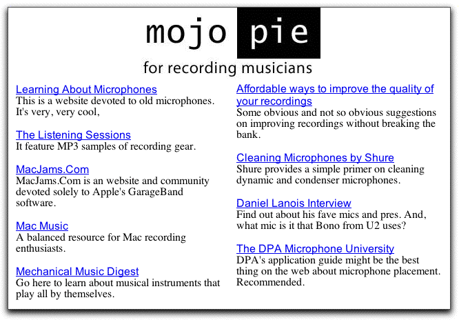 Mojo Pie