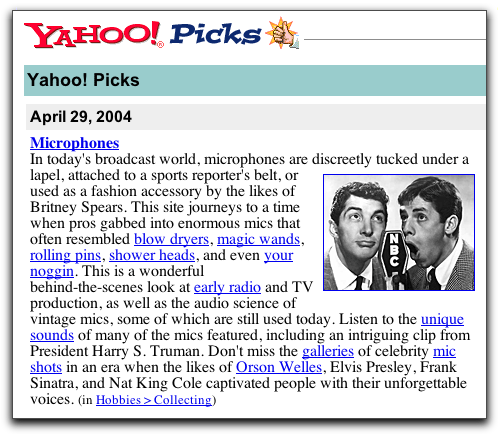 Yahoo Picks