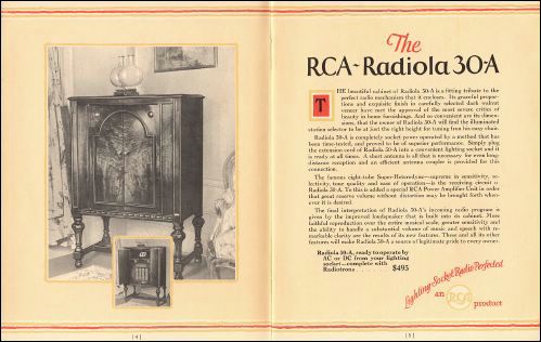 RCA Radiola advertisement