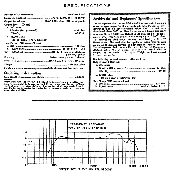 SK-45B technical specifications