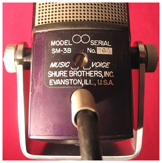 Shure Model SM3B